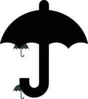 parapluie protection icône symbole vecteur image. illustration de le sécurité protéger parapluie Sécurité conception image