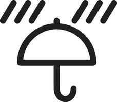 parapluie protection icône symbole vecteur image. illustration de le sécurité protéger parapluie Sécurité conception image