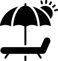 parapluie protection icône symbole vecteur image. illustration de le sécurité protéger parapluie Sécurité conception image