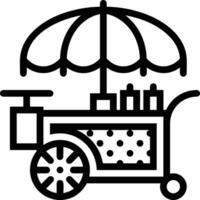 parapluie protection icône symbole vecteur image. illustration de le sécurité protéger parapluie Sécurité conception image