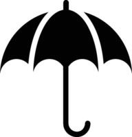 parapluie protection icône symbole vecteur image. illustration de le sécurité protéger parapluie Sécurité conception image