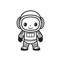 astronaute vecteur logo