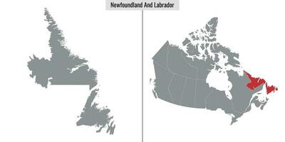 carte province du canada vecteur