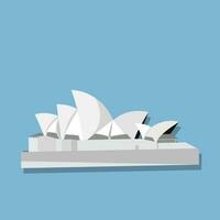 Sydney opéra maison numérique vecteur Stock des illustrations