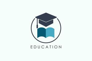 éducation logo conception avec unique concept vecteur