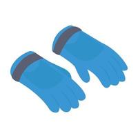 concepts de gants de sport vecteur