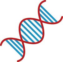 conception d'icône de vecteur d'adn
