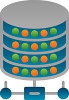 conception d'icône de vecteur de base de données