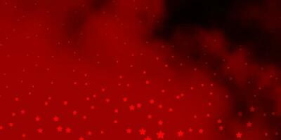 motif vectoriel rose foncé, rouge avec des étoiles abstraites.