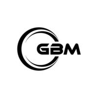 gbm logo conception, inspiration pour une unique identité. moderne élégance et Créatif conception. filigrane votre Succès avec le frappant cette logo. vecteur