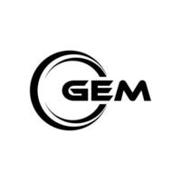 gemme logo conception, inspiration pour une unique identité. moderne élégance et Créatif conception. filigrane votre Succès avec le frappant cette logo. vecteur