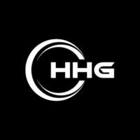 hhg logo conception, inspiration pour une unique identité. moderne élégance et Créatif conception. filigrane votre Succès avec le frappant cette logo. vecteur