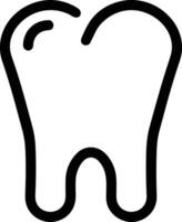 dent dentiste icône symbole image vecteur. illustration de le dentaire médicament symbole conception graphique image vecteur