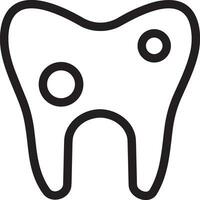 dent dentiste icône symbole image vecteur. illustration de le dentaire médicament symbole conception graphique image vecteur