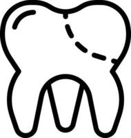 dent dentiste icône symbole image vecteur. illustration de le dentaire médicament symbole conception graphique image vecteur