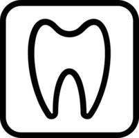 dent dentiste icône symbole image vecteur. illustration de le dentaire médicament symbole conception graphique image vecteur