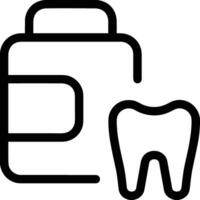 dent dentiste icône symbole image vecteur. illustration de le dentaire médicament symbole conception graphique image vecteur