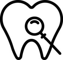 dent dentiste icône symbole image vecteur. illustration de le dentaire médicament symbole conception graphique image vecteur