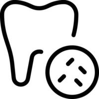 dent dentiste icône symbole image vecteur. illustration de le dentaire médicament symbole conception graphique image vecteur