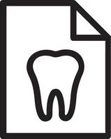 dent dentiste icône symbole image vecteur. illustration de le dentaire médicament symbole conception graphique image vecteur