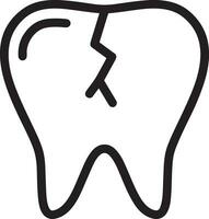 dent dentiste icône symbole image vecteur. illustration de le dentaire médicament symbole conception graphique image vecteur