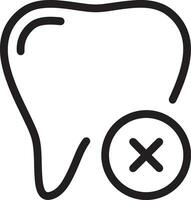 dent dentiste icône symbole image vecteur. illustration de le dentaire médicament symbole conception graphique image vecteur