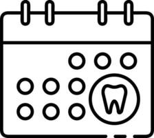 dent dentiste icône symbole image vecteur. illustration de le dentaire médicament symbole conception graphique image vecteur