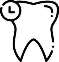 dent dentiste icône symbole image vecteur. illustration de le dentaire médicament symbole conception graphique image vecteur