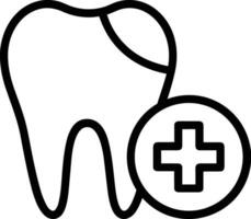 dent dentiste icône symbole image vecteur. illustration de le dentaire médicament symbole conception graphique image vecteur