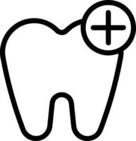 dent dentiste icône symbole image vecteur. illustration de le dentaire médicament symbole conception graphique image vecteur