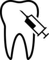 dent dentiste icône symbole image vecteur. illustration de le dentaire médicament symbole conception graphique image vecteur