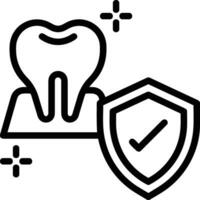 dent dentiste icône symbole image vecteur. illustration de le dentaire médicament symbole conception graphique image vecteur