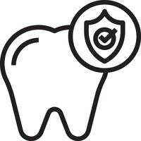 dent dentiste icône symbole image vecteur. illustration de le dentaire médicament symbole conception graphique image vecteur