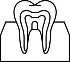 dent dentiste icône symbole image vecteur. illustration de le dentaire médicament symbole conception graphique image vecteur