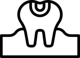 dent dentiste icône symbole image vecteur. illustration de le dentaire médicament symbole conception graphique image vecteur