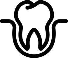 dent dentiste icône symbole image vecteur. illustration de le dentaire médicament symbole conception graphique image vecteur