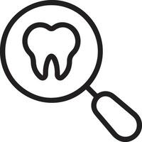 dent dentiste icône symbole image vecteur. illustration de le dentaire médicament symbole conception graphique image vecteur