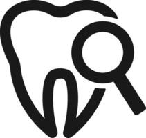 dent dentiste icône symbole image vecteur. illustration de le dentaire médicament symbole conception graphique image vecteur