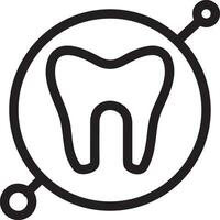 dent dentiste icône symbole image vecteur. illustration de le dentaire médicament symbole conception graphique image vecteur