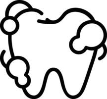 dent dentiste icône symbole image vecteur. illustration de le dentaire médicament symbole conception graphique image vecteur