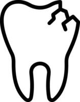 dent dentiste icône symbole image vecteur. illustration de le dentaire médicament symbole conception graphique image vecteur