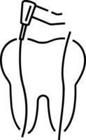 dent dentiste icône symbole image vecteur. illustration de le dentaire médicament symbole conception graphique image vecteur