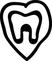 dent dentiste icône symbole image vecteur. illustration de le dentaire médicament symbole conception graphique image vecteur