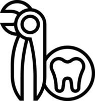 dent dentiste icône symbole image vecteur. illustration de le dentaire médicament symbole conception graphique image vecteur