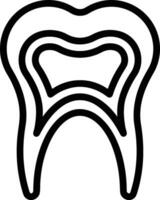 dent dentiste icône symbole image vecteur. illustration de le dentaire médicament symbole conception graphique image vecteur