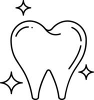 dent dentiste icône symbole image vecteur. illustration de le dentaire médicament symbole conception graphique image vecteur