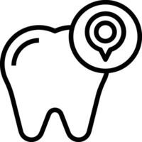 dent dentiste icône symbole image vecteur. illustration de le dentaire médicament symbole conception graphique image vecteur