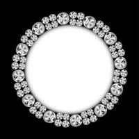 illustration vectorielle de luxe abstrait diamant noir fond vecteur