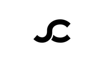 lettre jc logo conception. initiale lettre jc logo dans brin Contexte. gratuit vecteur