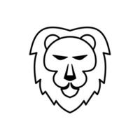 Leo zodiaque signe logo icône isolé horoscope symbole vecteur illustration